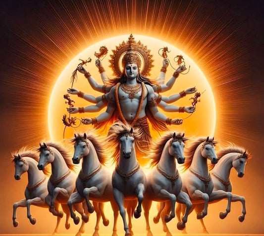Lord Surya Narayan acrylic photo frame